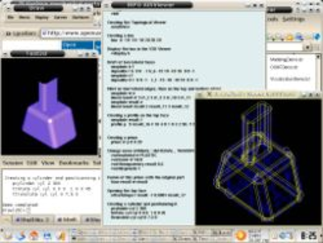 Open CASCADE screenshot