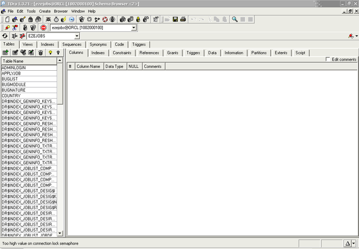 TOra screenshot