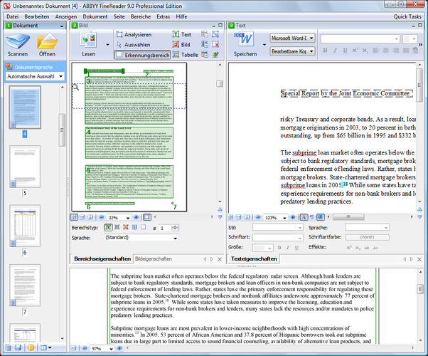 ABBYY FineReader screenshot