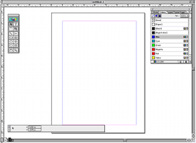 Adobe PageMaker screenshot