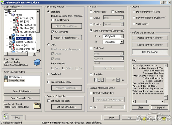 Eudora screenshot