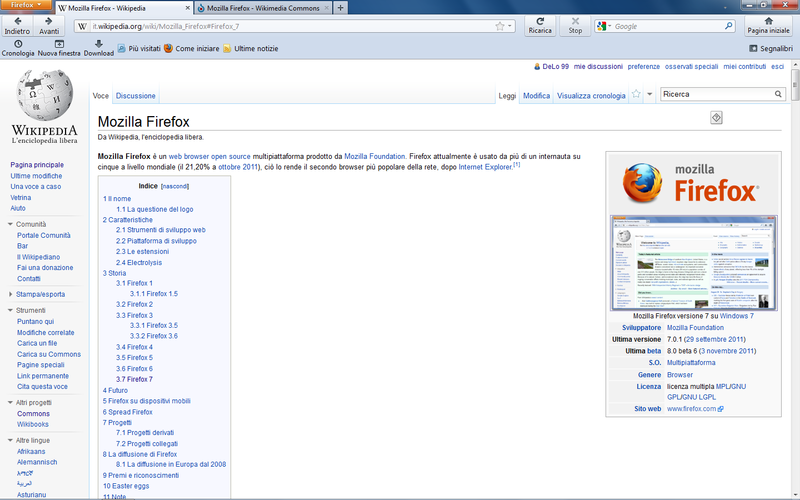 Mozilla Firefox screenshot
