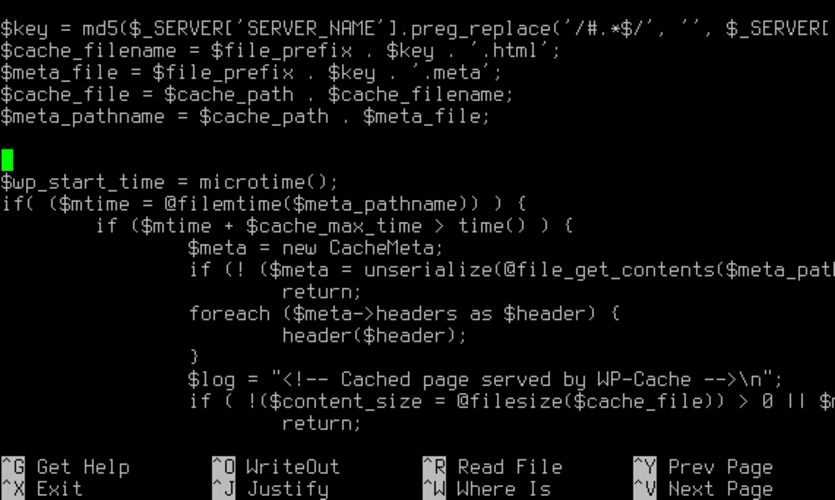 PuTTY screenshot