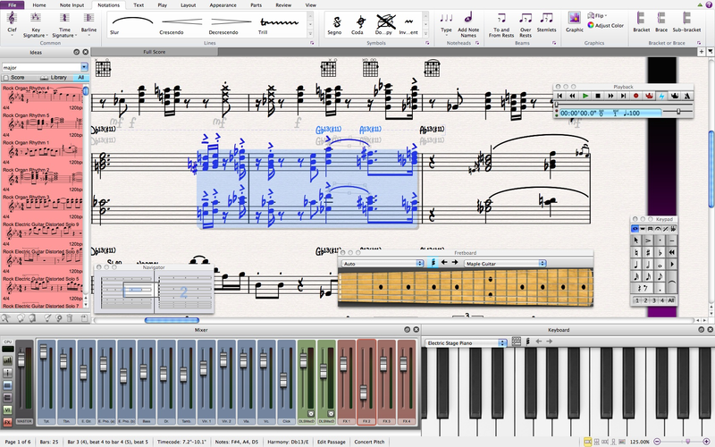 Sibelius screenshot