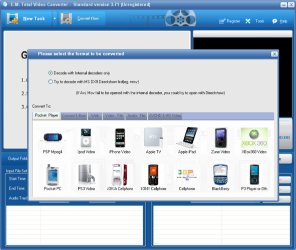 Total Video Converter screenshot
