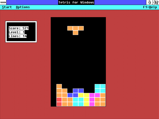 Windows Tetris