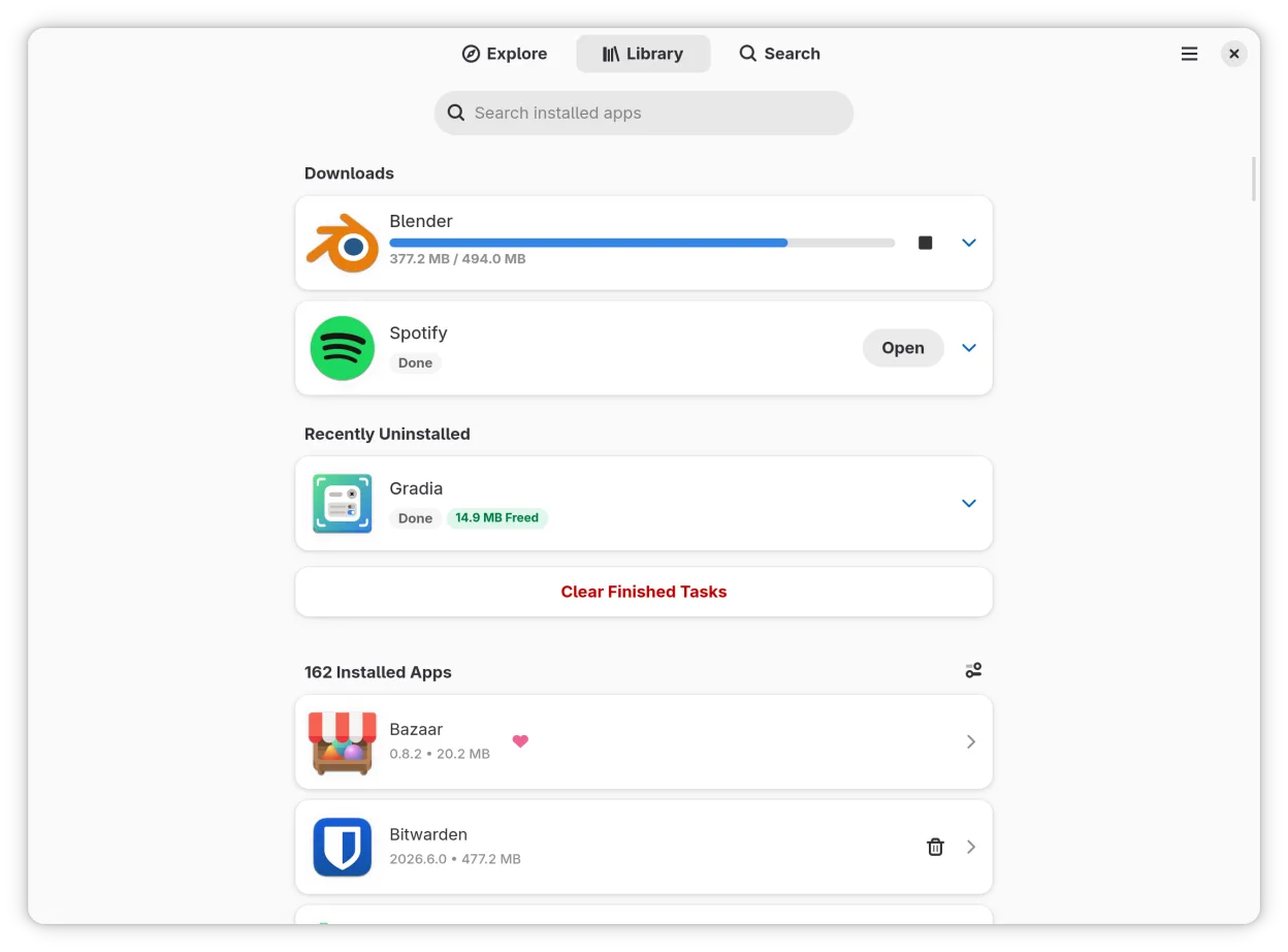 Library page