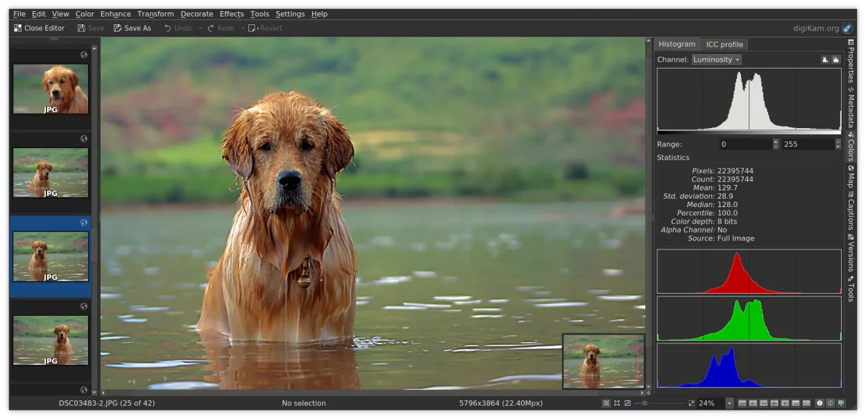 digiKam Image Editor