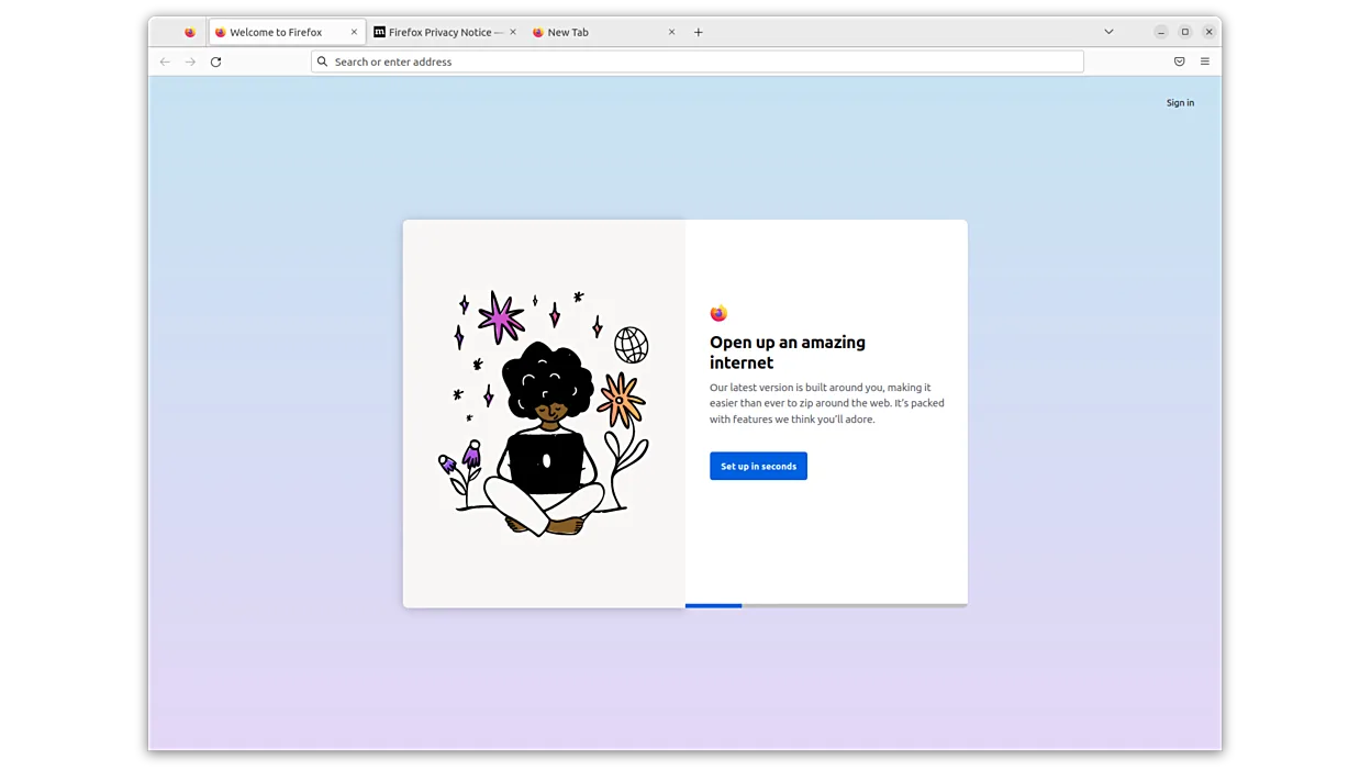 Firefox screenshot