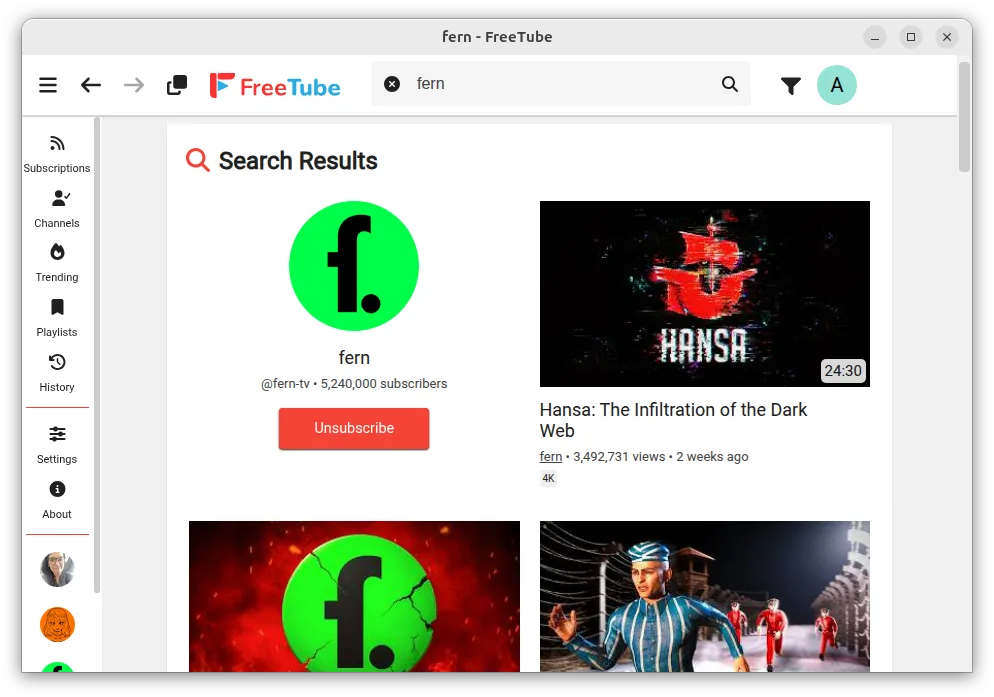 Search for and discover content