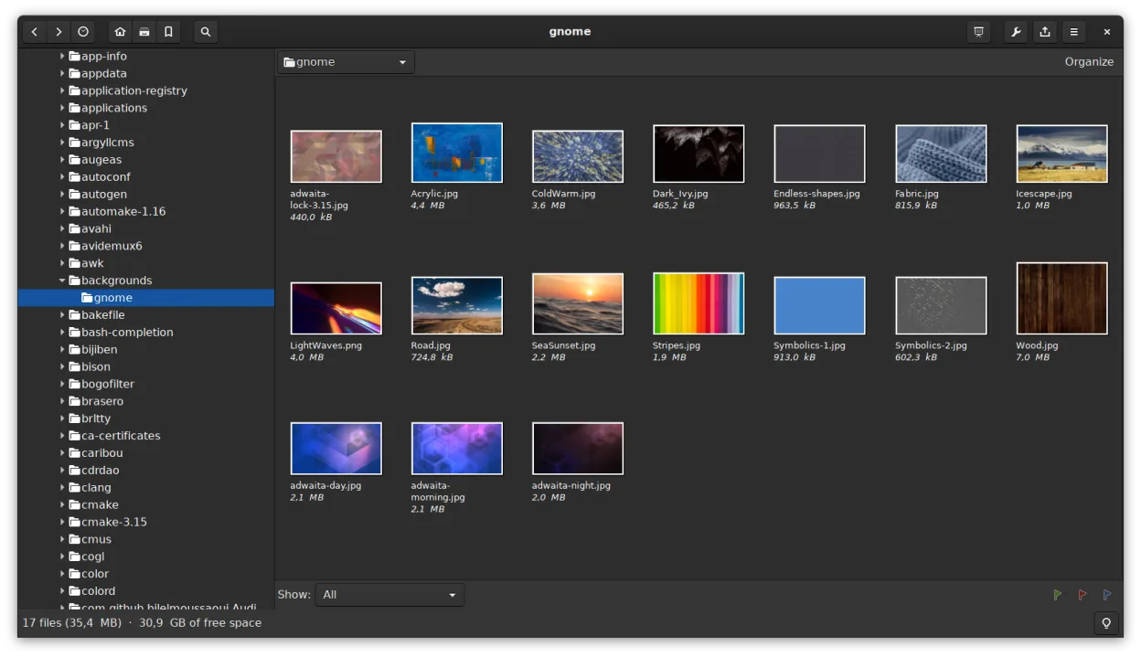 gThumb Image Viewer screenshot