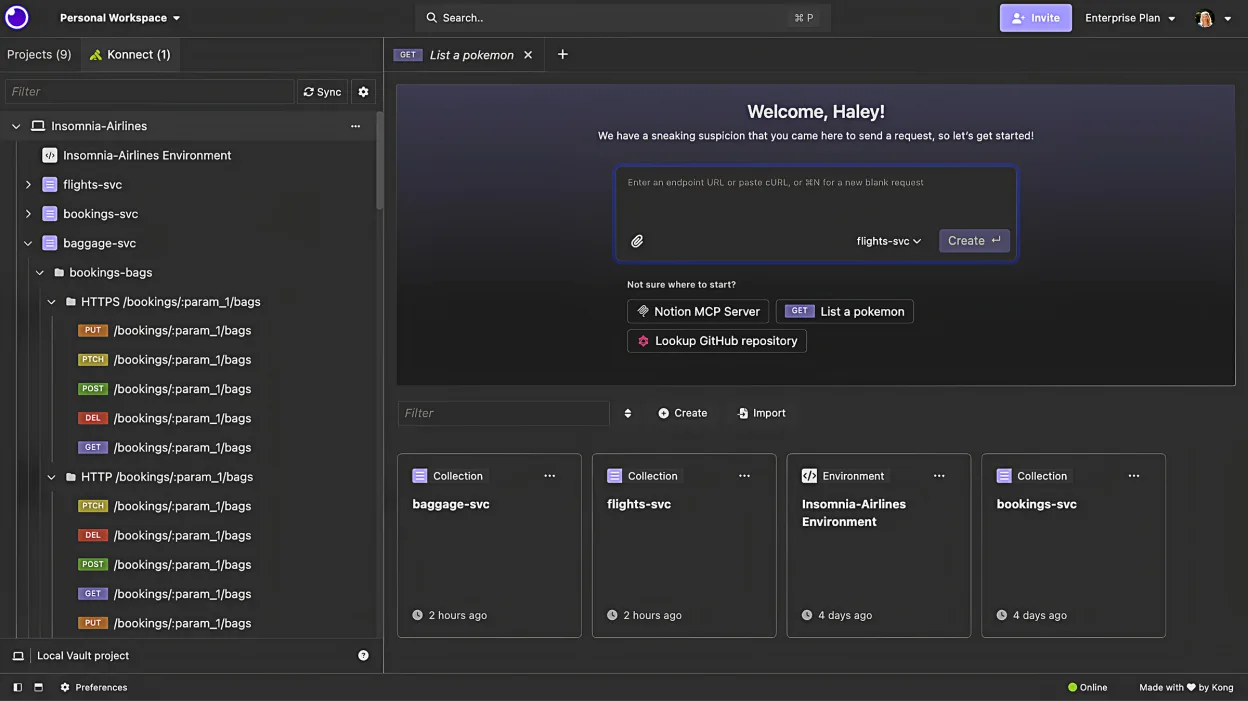 Insomnia screenshot