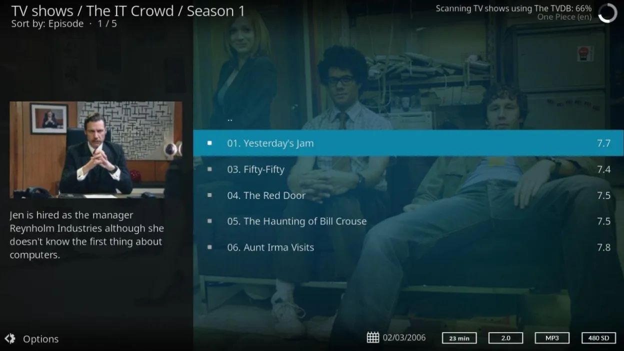 Browse TV shows by seasons
