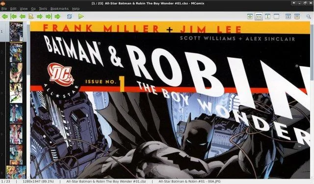 MComix screenshot