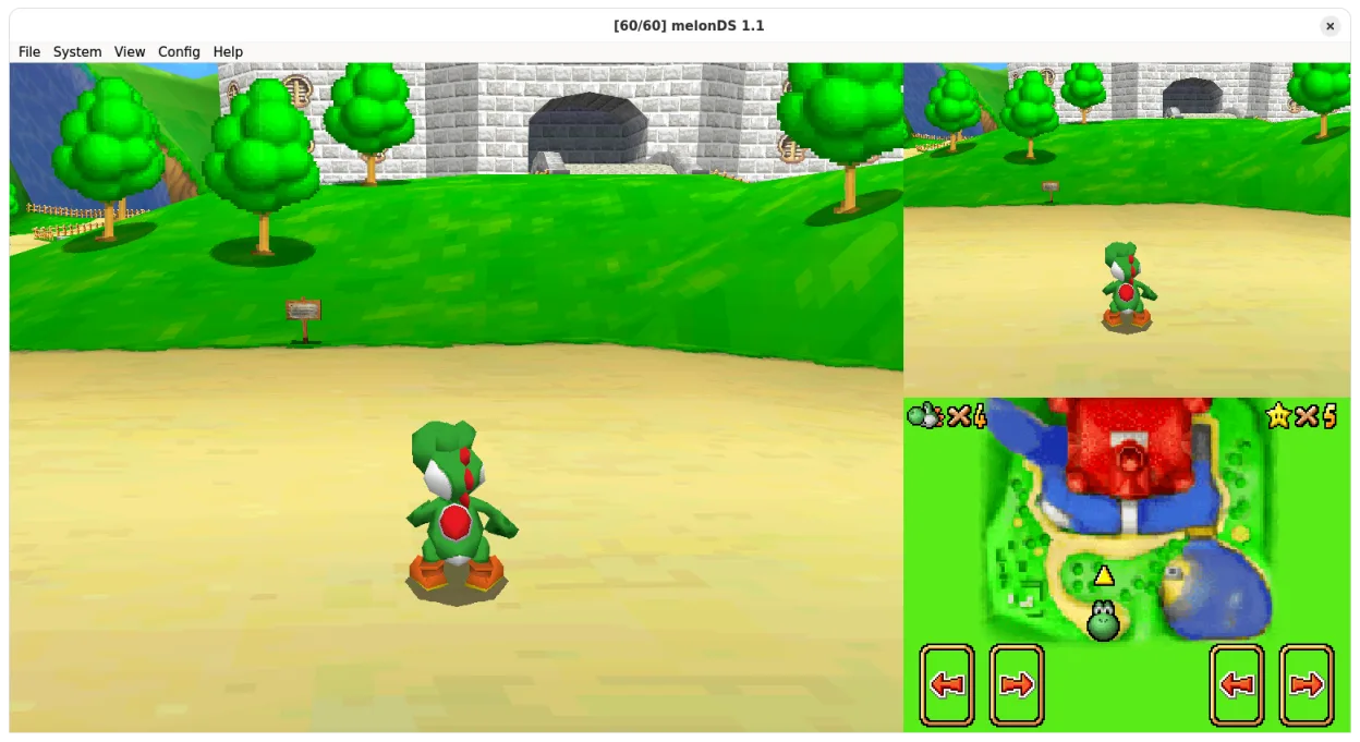 High-resolution rendering and screen layouts.