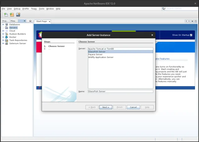 Add Server Instance