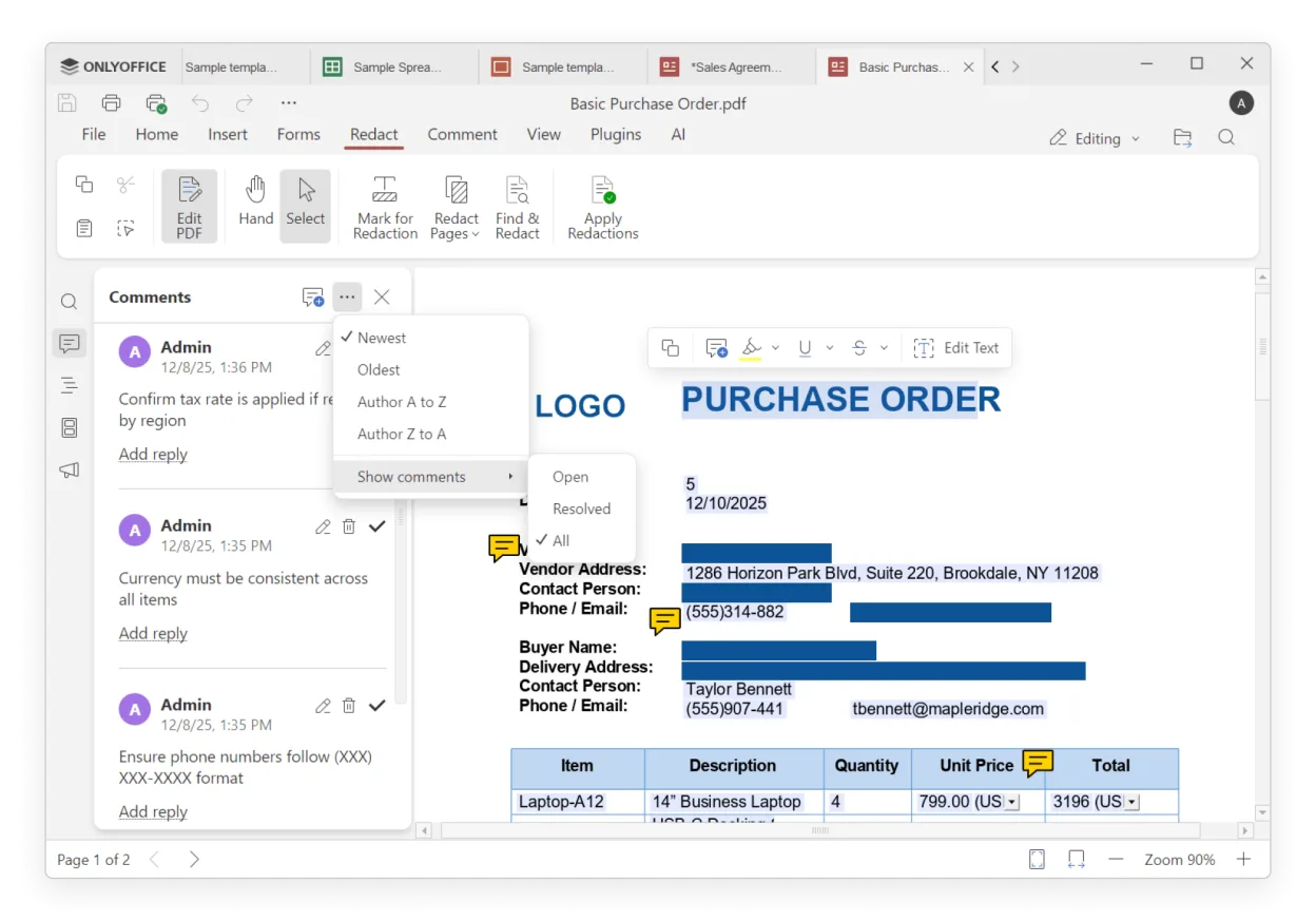 PDF Editor