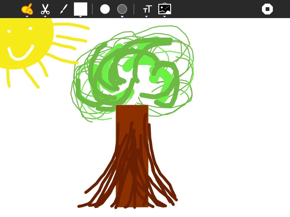 Screenshot von paint-mono