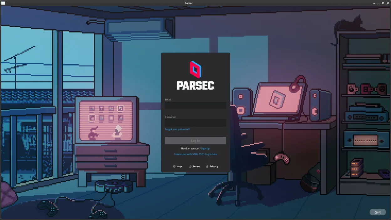 Parsec screenshot