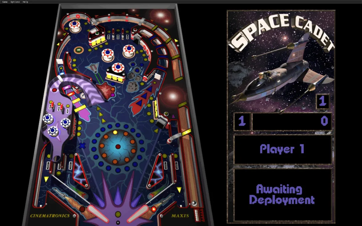 Space Cadet Pinball screenshot