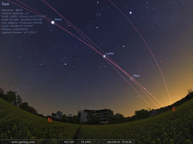 Stellarium screenshot