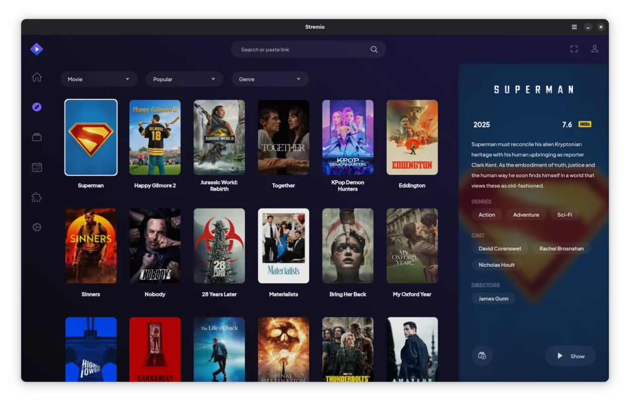 Home page