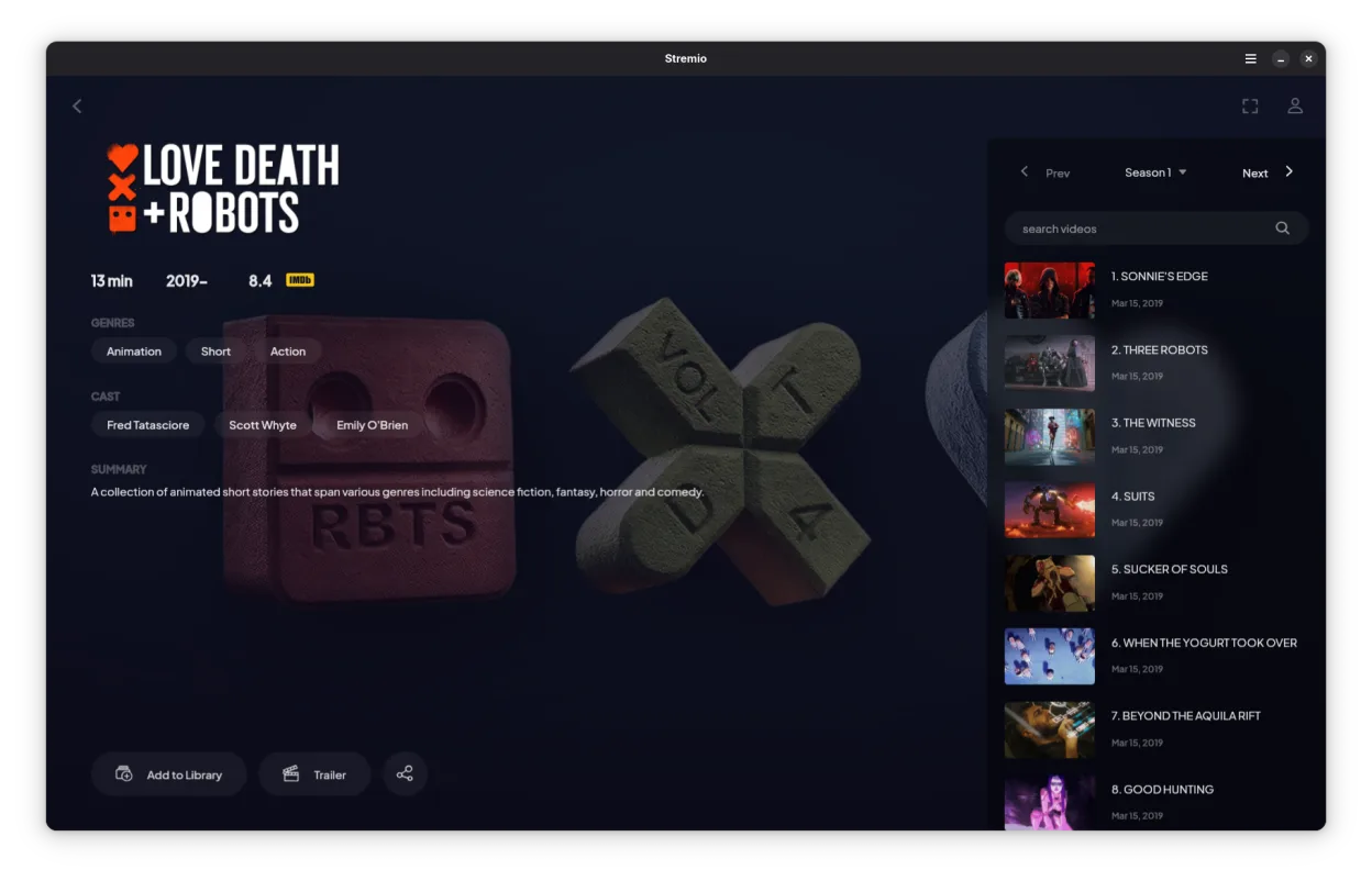 Details page