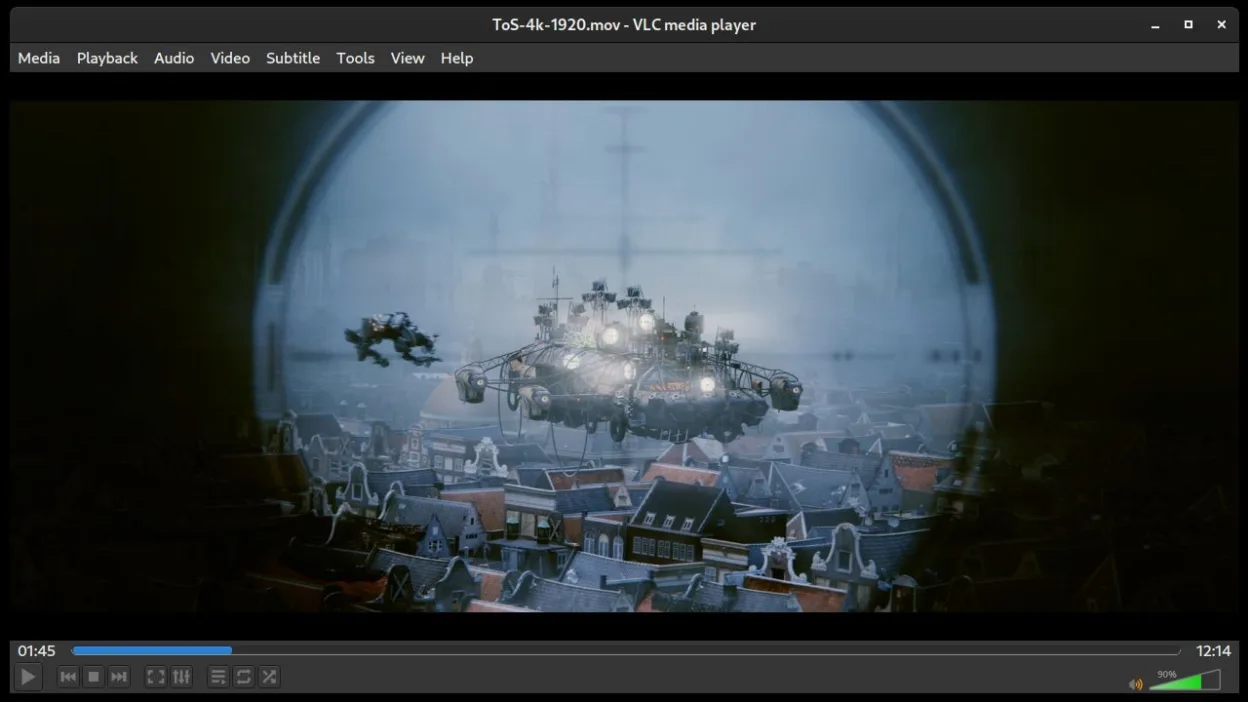 VLC screenshot