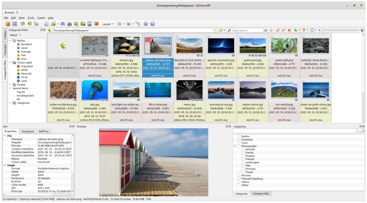 XnView MP screenshot