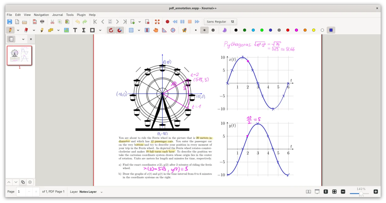 PDF annotation